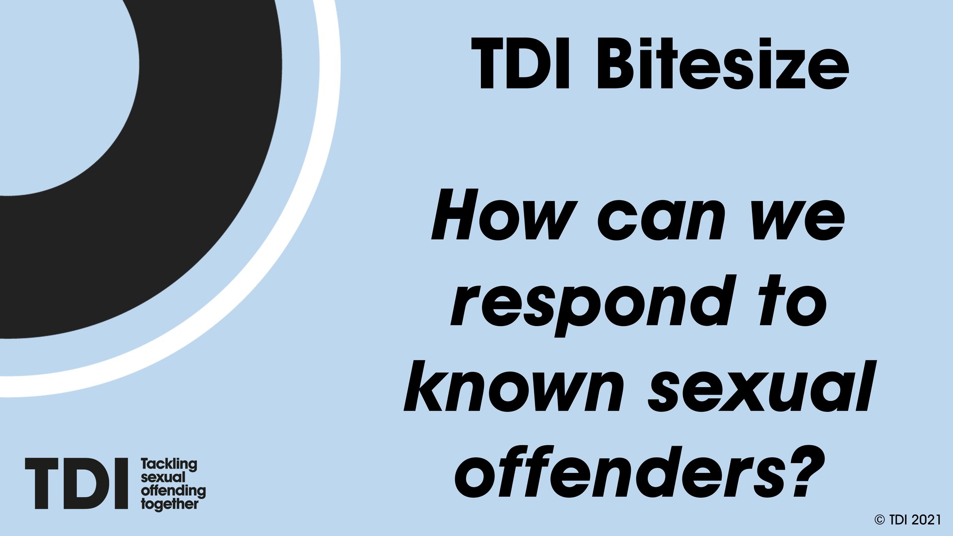 Bitesize Thumbnail   How Can We Respond To Known Sexual Offenders