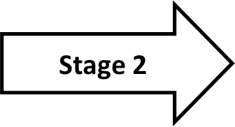 stage two arrow